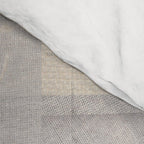 Pattern on Pattern Paper Collage Contemporary Texture  Comforter Gallery Image 4