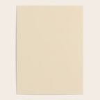 Light Neutral Cream Beige Solid Poster Gallery Image 4