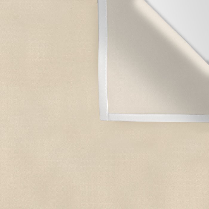 Light Neutral Cream Beige Solid Wall Tapestry Gallery Image 3