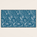 Sea Life - Marine Blue Desk Mat Gallery Image 3