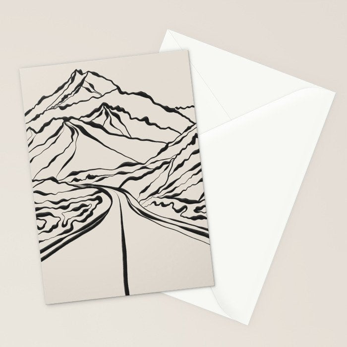 Mountains know the secret IV Stationery Card Gallery Image 2