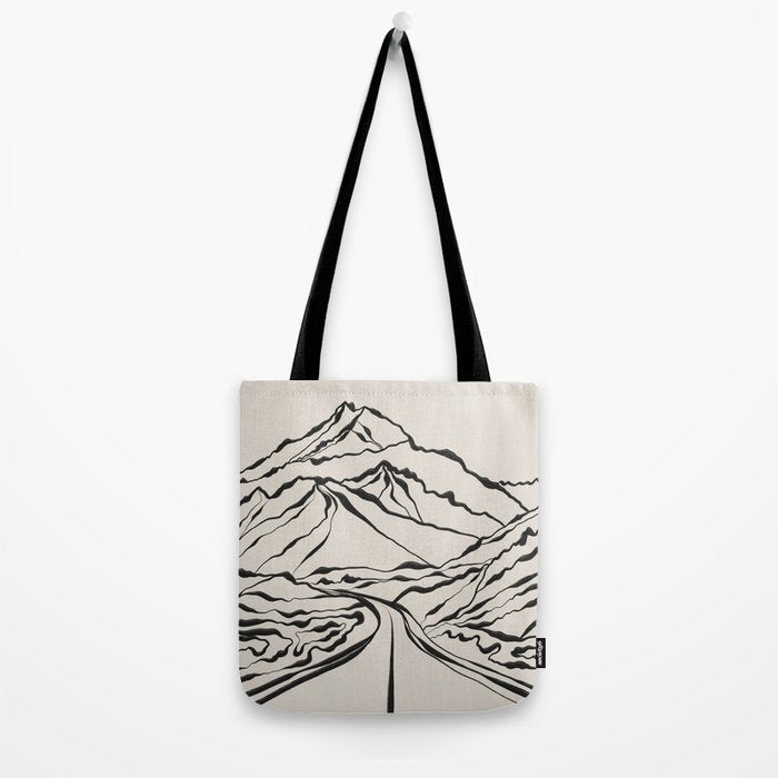 Mountains know the secret IV Tote Bag Gallery Image 2