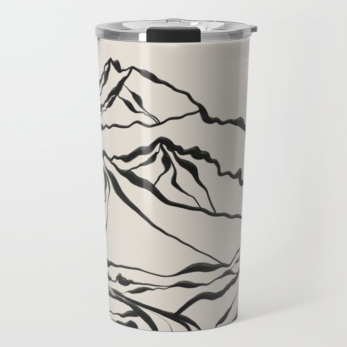 Mountains know the secret IV Travel Mug Gallery Image 1