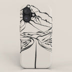 Mountains know the secret IV iPhone Case Gallery Image 1