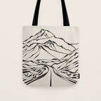 Mountains know the secret IV Tote Bag Gallery Image 1
