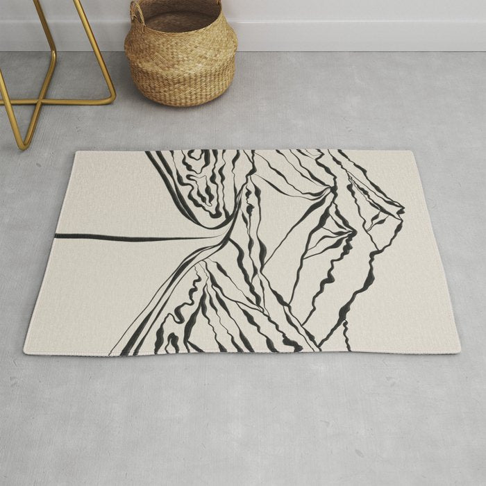 Mountains know the secret IV Rug Gallery Image 1
