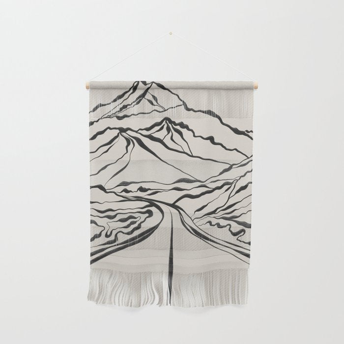 Mountains know the secret IV Wall Hanging Gallery Image 1