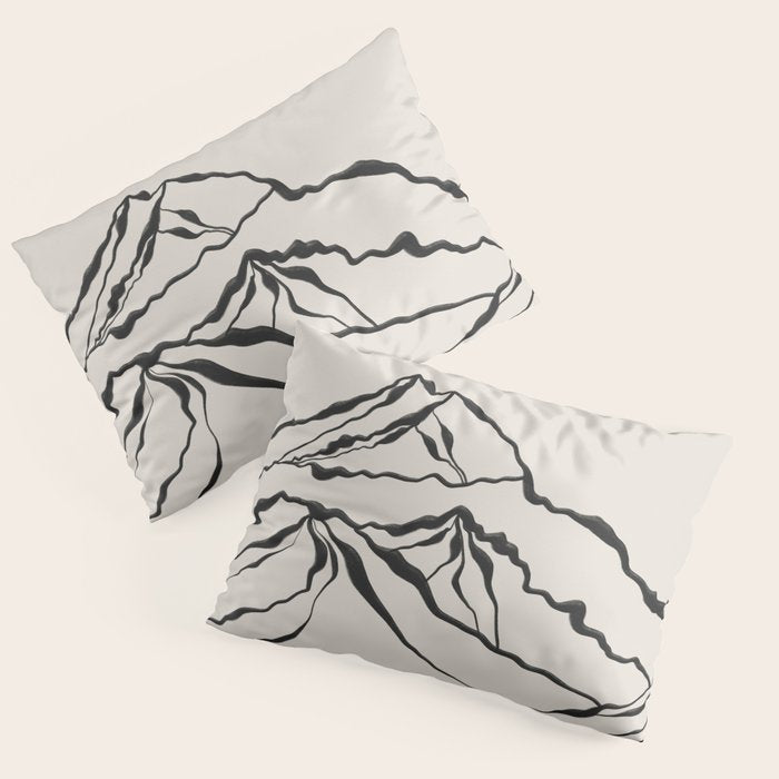 Mountains know the secret IV Pillow Sham Gallery Image 3