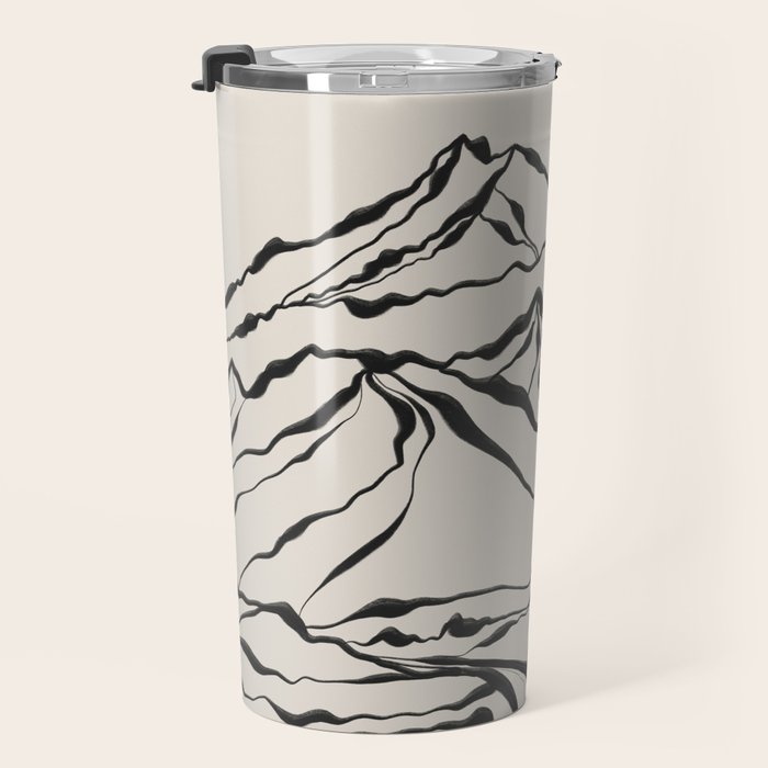 Mountains know the secret IV Travel Mug Gallery Image 3