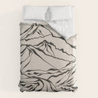 Mountains know the secret IV Duvet Cover Gallery Image 6