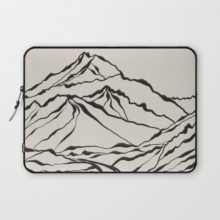 Mountains know the secret IV Laptop Sleeve Gallery Image 1