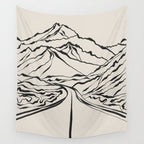 Mountains know the secret IV Wall Tapestry Gallery Image 4