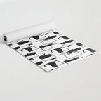 Cats Sitting on Laptops Yoga Mat Gallery Image 2