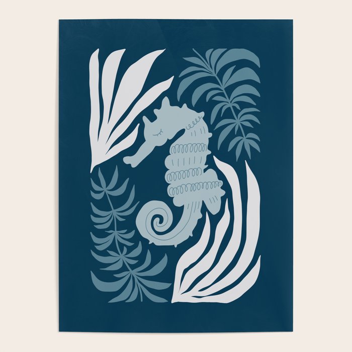 Seahorse Nest - Dark Poster Gallery Image 1