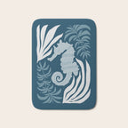 Seahorse Nest - Dark Bath Mat Gallery Image 1