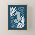 Seahorse Nest - Dark Mini Art Print Gallery Image 1