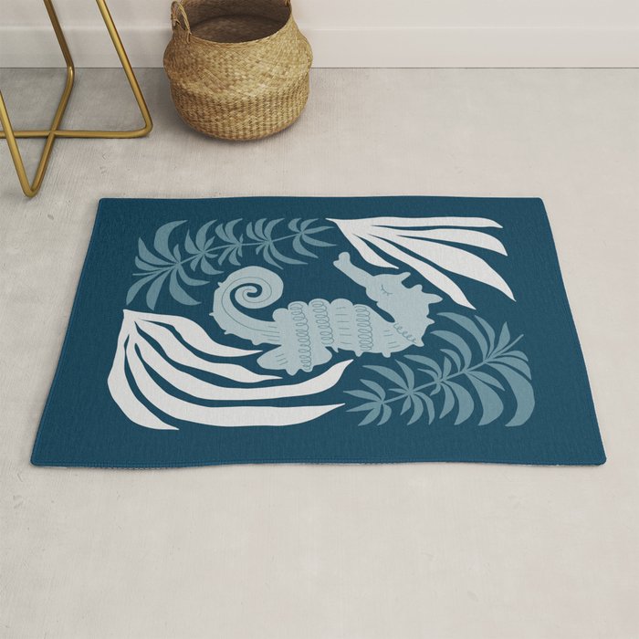 Seahorse Nest - Dark Rug Gallery Image 1