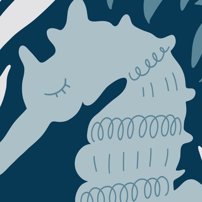 Seahorse Nest - Dark Coffee Mug Gallery Image 2