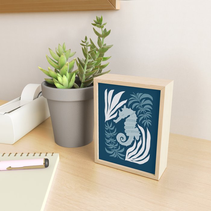 Seahorse Nest - Dark Mini Art Print Gallery Image 2