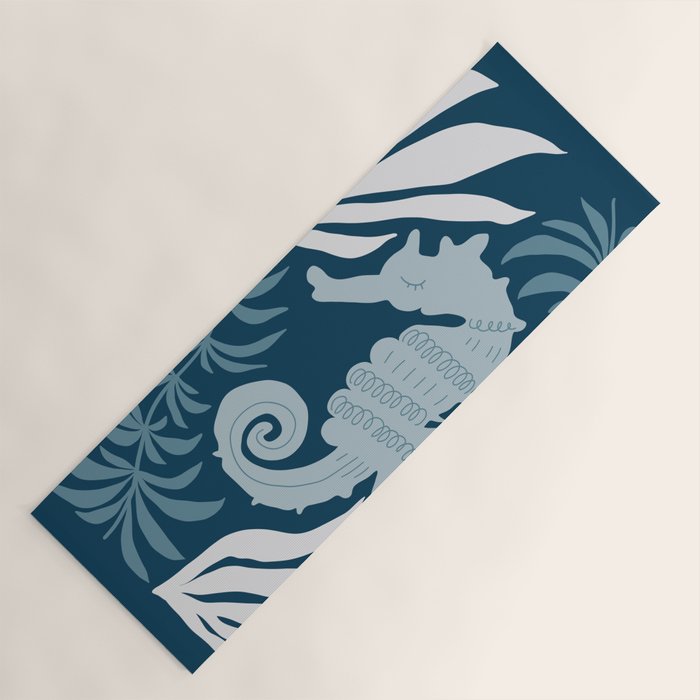 Seahorse Nest - Dark Yoga Mat Gallery Image 1