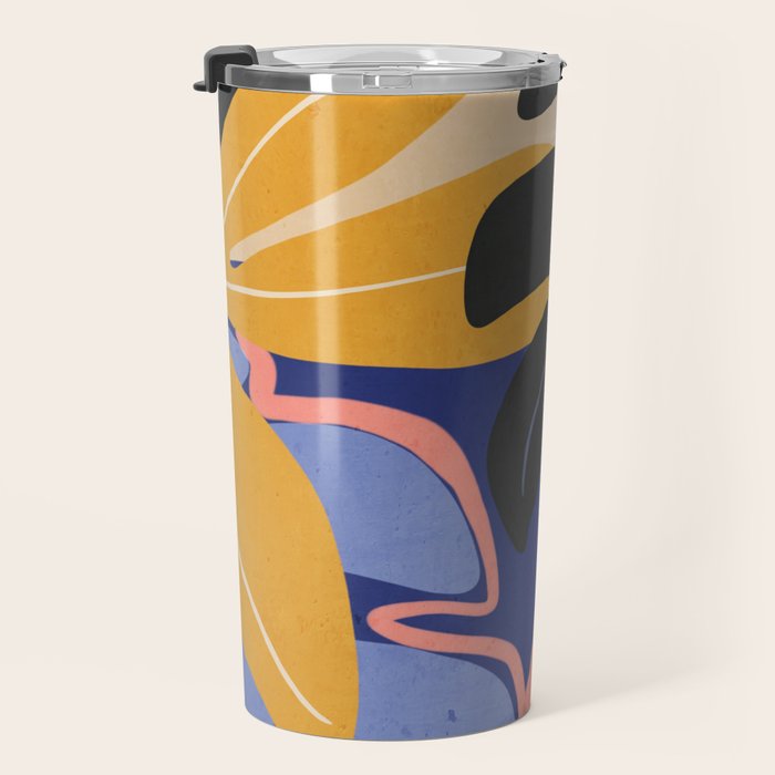 Jungle Abstract 7 Travel Mug Gallery Image 3