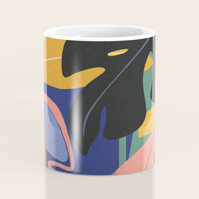 Jungle Abstract 7 Coffee Mug Gallery Image 4