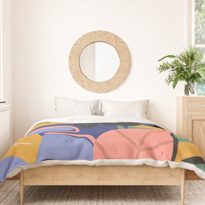 Jungle Abstract 7 Duvet Cover Gallery Image 3