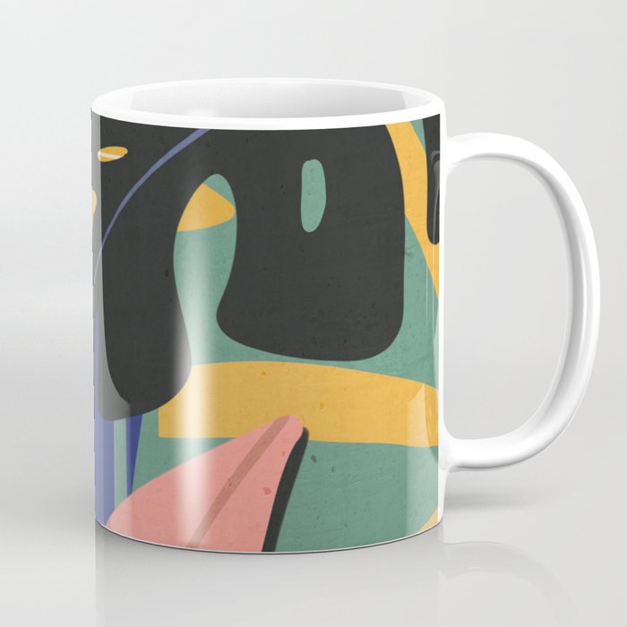 Jungle Abstract 7 Coffee Mug Gallery Image 1
