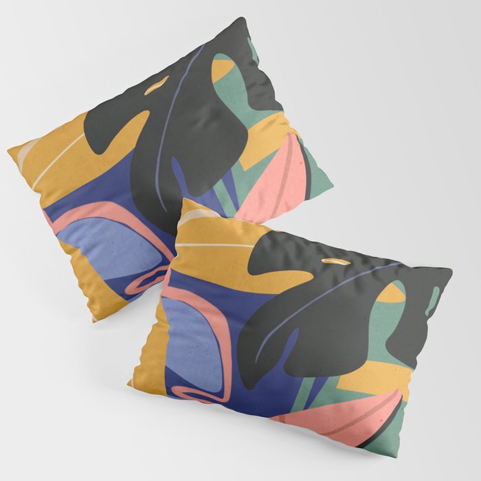 Jungle Abstract 7 Pillow Sham Gallery Image 1