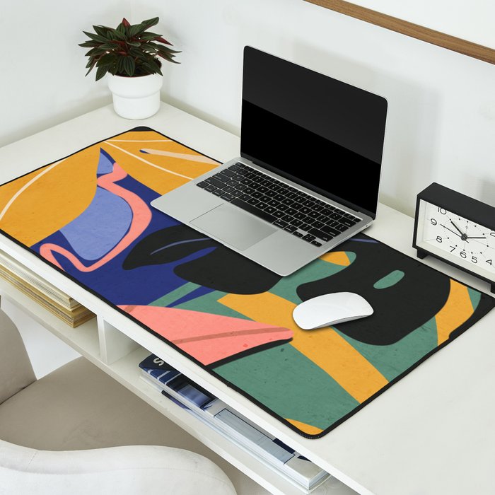 Jungle Abstract 7 Desk Mat Gallery Image 2