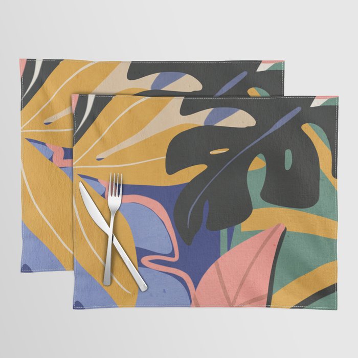 Jungle Abstract 7 Placemat Gallery Image 1