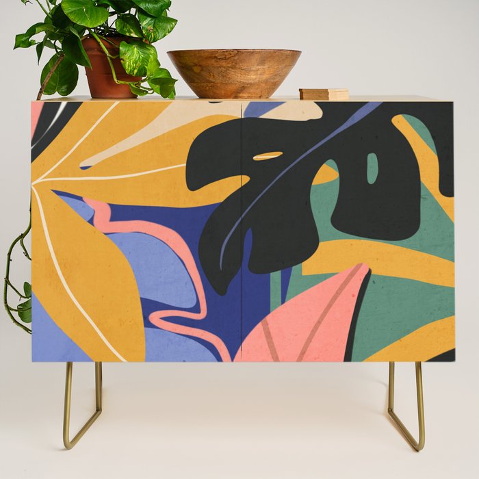 Jungle Abstract 7 Credenza Gallery Image 1