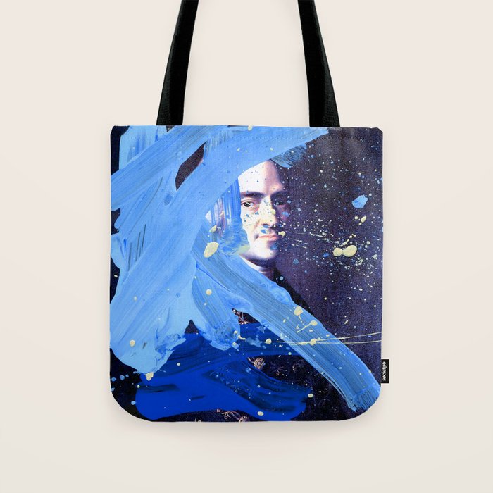 Blue Explosion Tote Bag Gallery Image 1