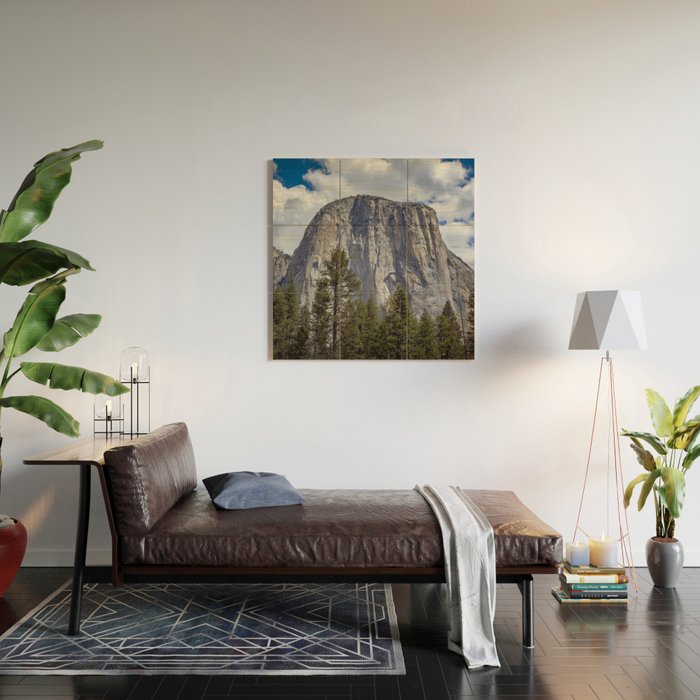 El Capitan Yosemite National Park Wood Wall Art Gallery Image 2