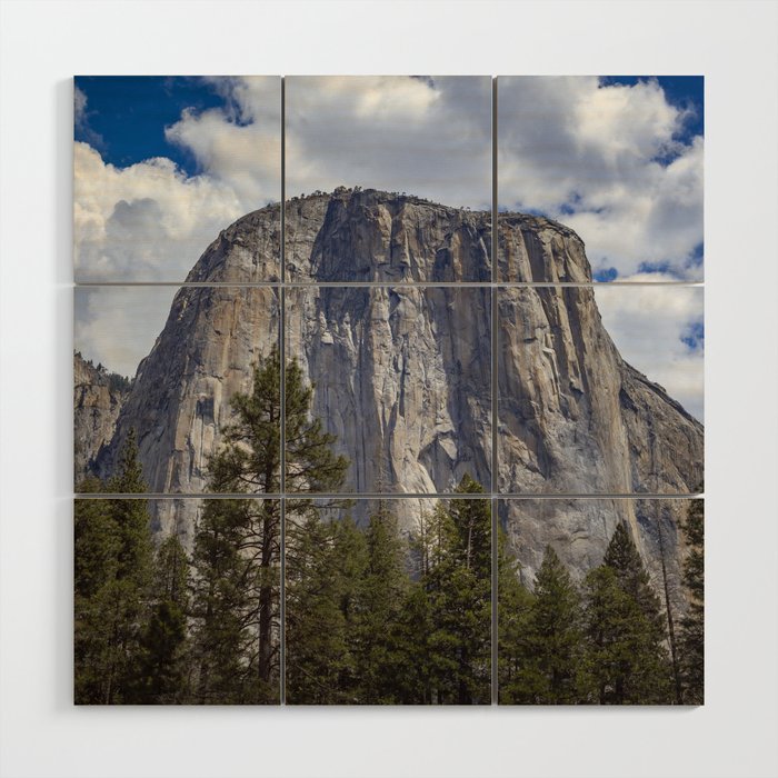 El Capitan Yosemite National Park Wood Wall Art Gallery Image 1