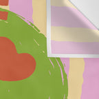 Love You Olive Kitchen Art Wall Tapestry Gallery Image 3