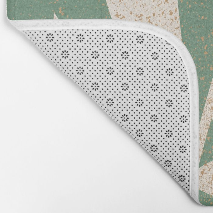 Cut-out Plant - Green Bath Mat Gallery Image 2