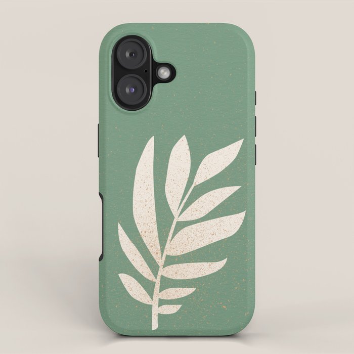 Cut-out Plant - Green iPhone Case Gallery Image 1