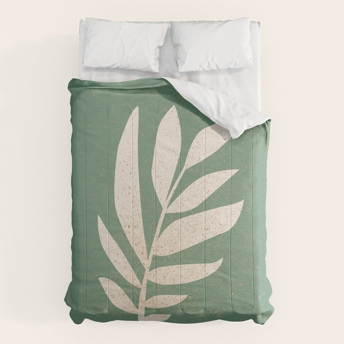 Cut-out Plant - Green Comforter Gallery Image 6