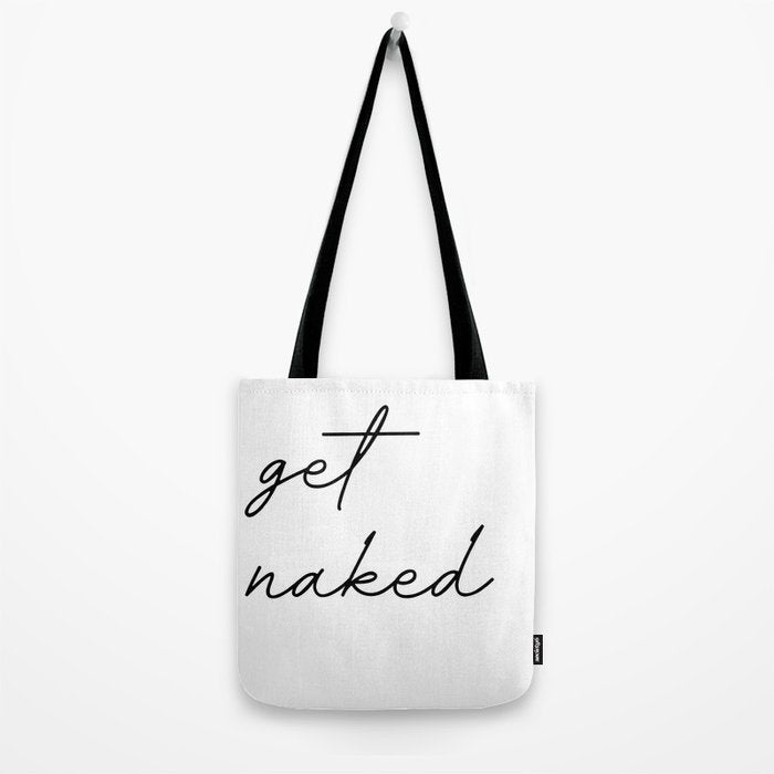 get naked Tote Bag Gallery Image 2