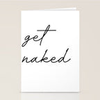 get naked Stationery Card Gallery Image 2