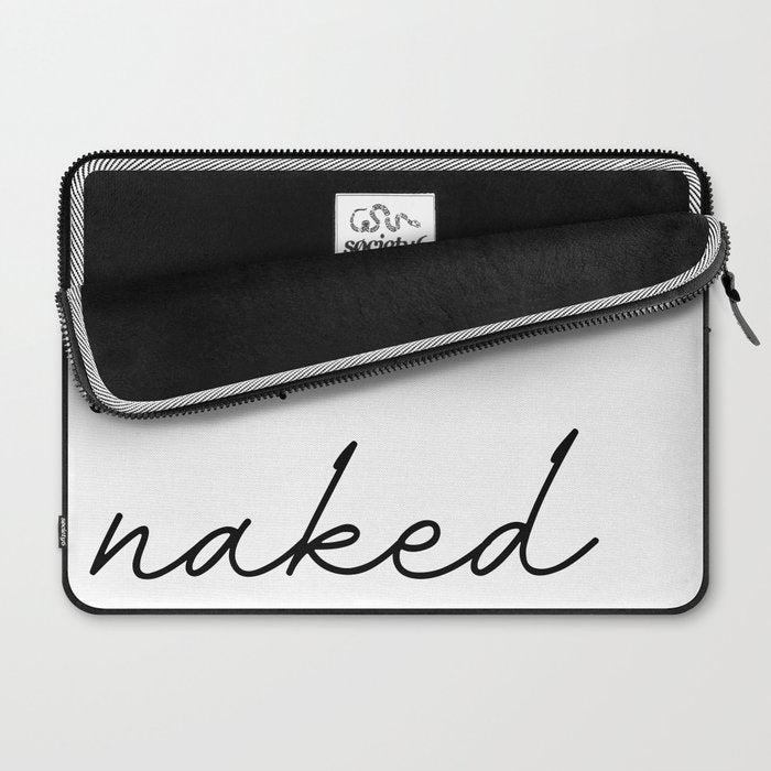 get naked Laptop Sleeve Gallery Image 2