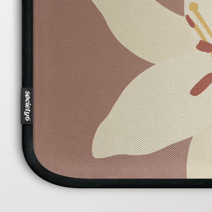 White Lilies 3 Laptop Sleeve Gallery Image 3