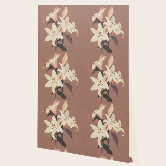 White Lilies 3 Wallpaper Gallery Image 2