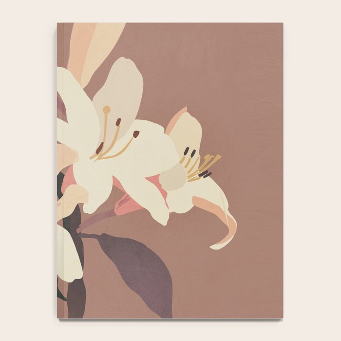 White Lilies 3 Notebook Gallery Image 4