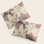 White Lilies 3 Pillow Sham Gallery Image 3