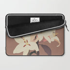 White Lilies 3 Laptop Sleeve Gallery Image 2