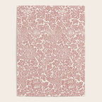 William Morris Vintage Strawberry Thief Pink & White Pattern Poster Gallery Image 4