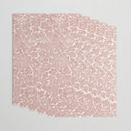 William Morris Vintage Strawberry Thief Pink & White Pattern Wrapping Paper Gallery Image 3