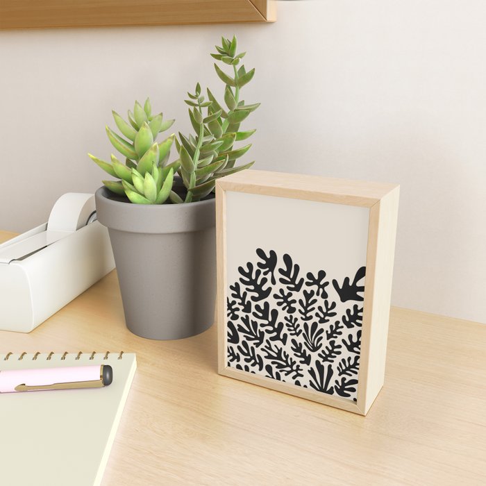 Matisse Black Cut Outs Abstract Mid Century Modern Art Mini Art Print Gallery Image 2